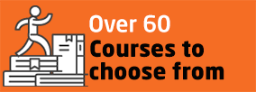 Over 60 Courses to choose from