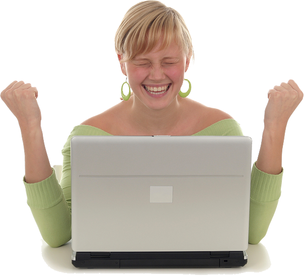 Using a laptop